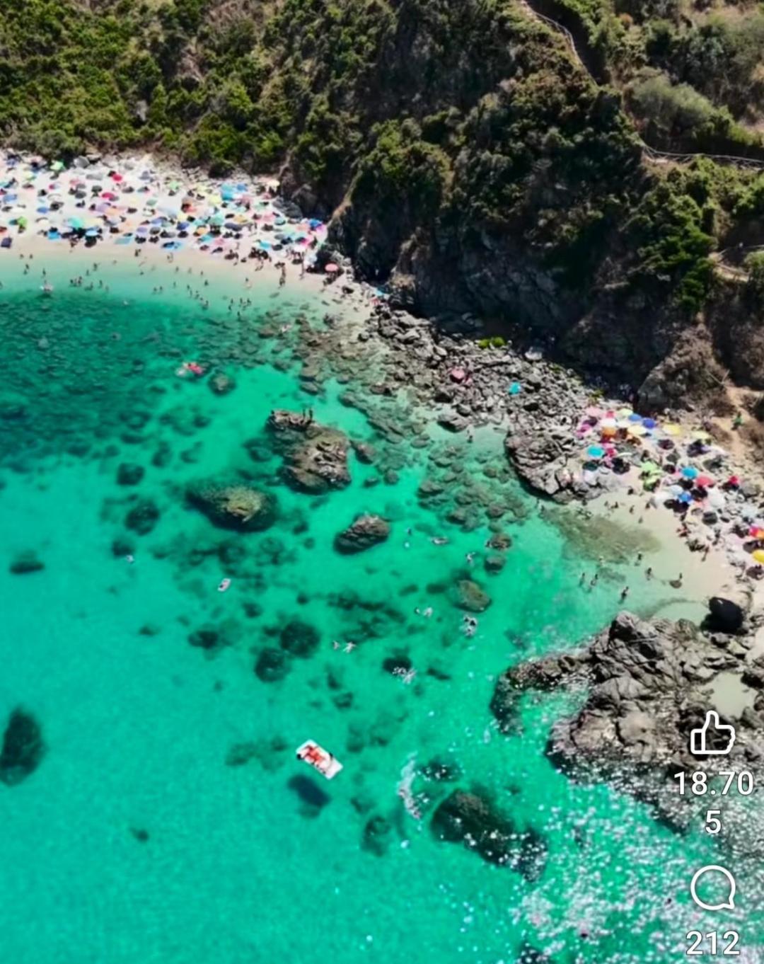 Appartamento Panorama Sul Mare トロペーア エクステリア 写真